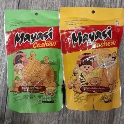 

Mayasi roasted coated kacang Cashew rasa Jagung Bakar / Honey Butter 100gr
