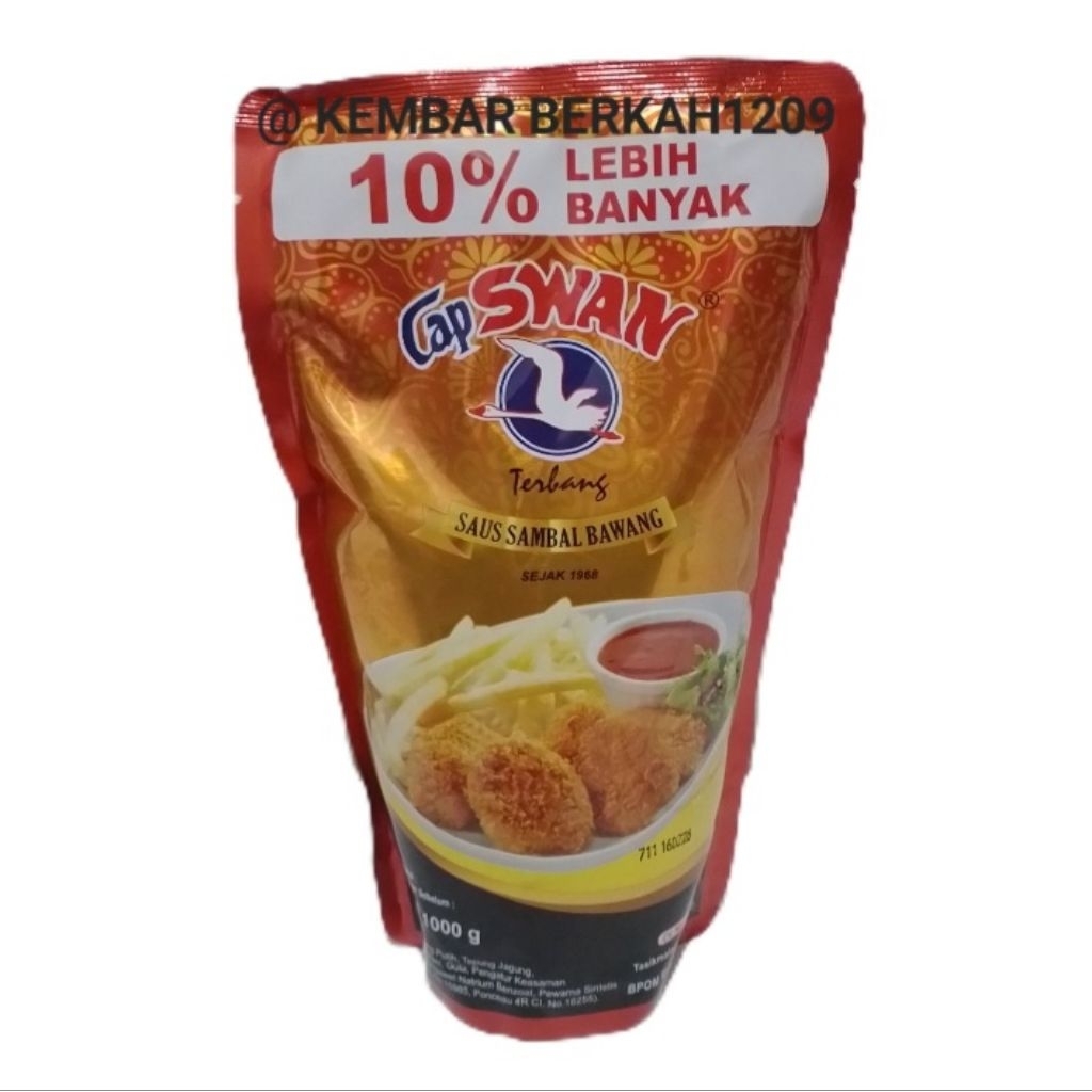

SAUS DIMSUM SWAN POUCH EKSTRA PEDAS 1000g +10% isi lebih bsnyak