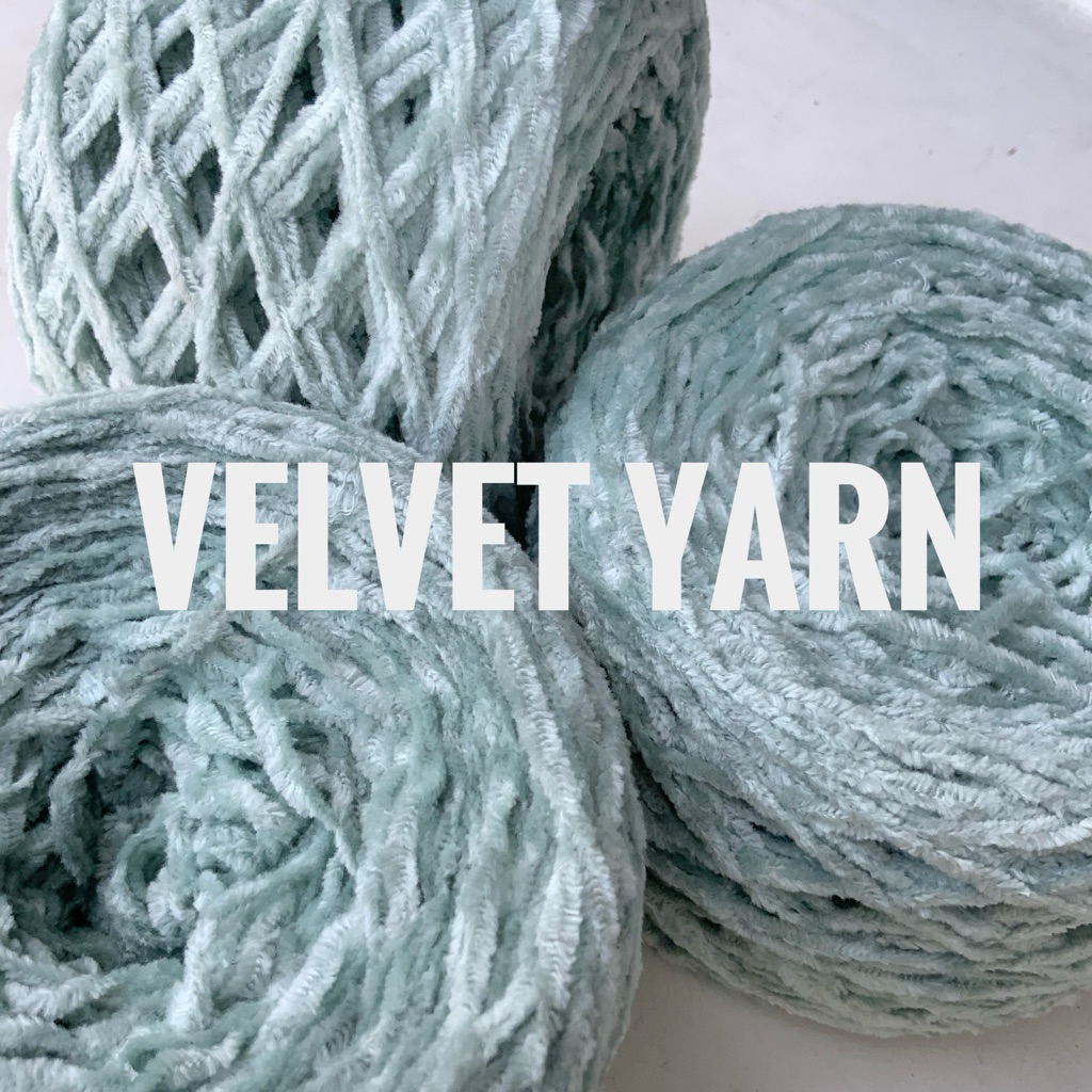 BENANG RAJUT VELVET YARN