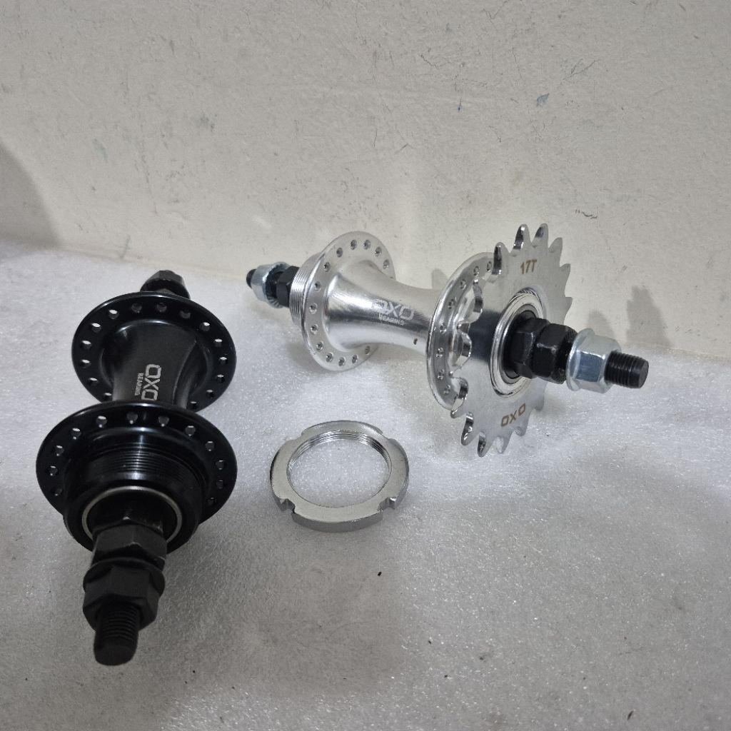 Freehub sepeda Fixie OXO HB 675 32 hole 36 hole Doltrap bearing cog lock 17t belakang saja