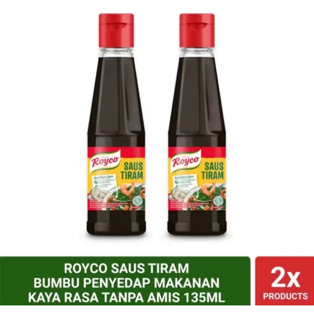 

Royco saus tiram 2x135ml(isi 2pc)