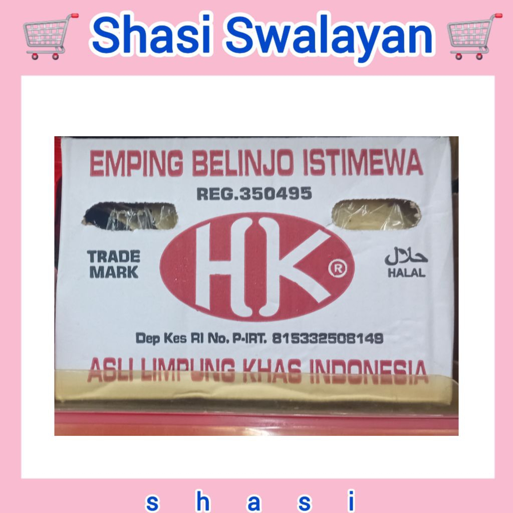 

HK Emping Belinjo Istimewa 1 kg - Halal Kerupuk Asli Limpung Khas Indonesia
