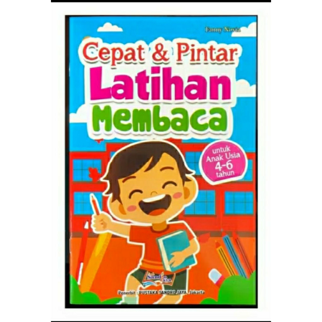 Buku Anak Cepat Dan Lancar Latihan Membaca
