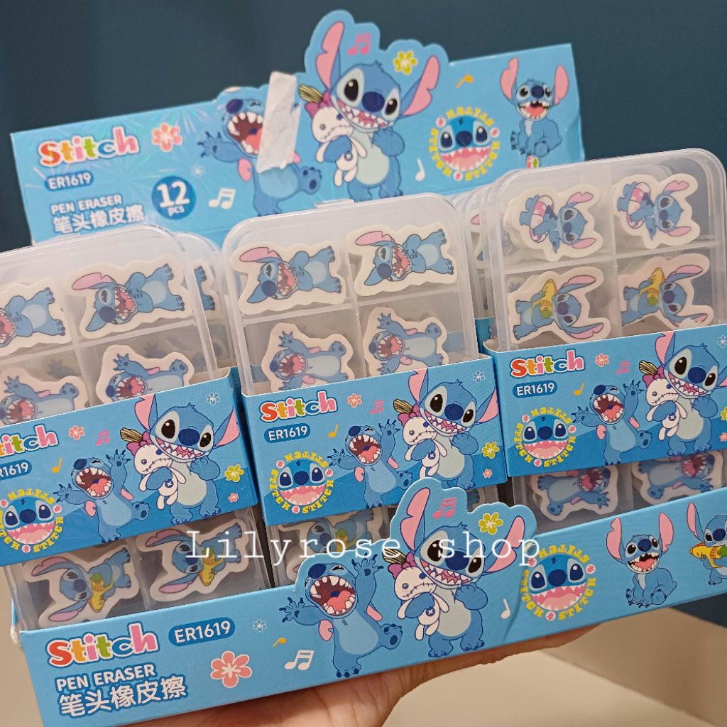 

Penghapus eraser STITCH ER1619 isi 10