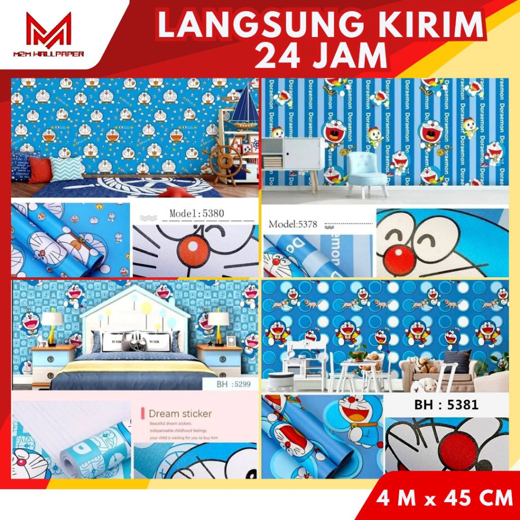 Wallpaper Dinding Anak Wallpaper Dinding Kamar Anak [ M2M WALLPAPER ] Wallpaper Dinding Ruang Bermai