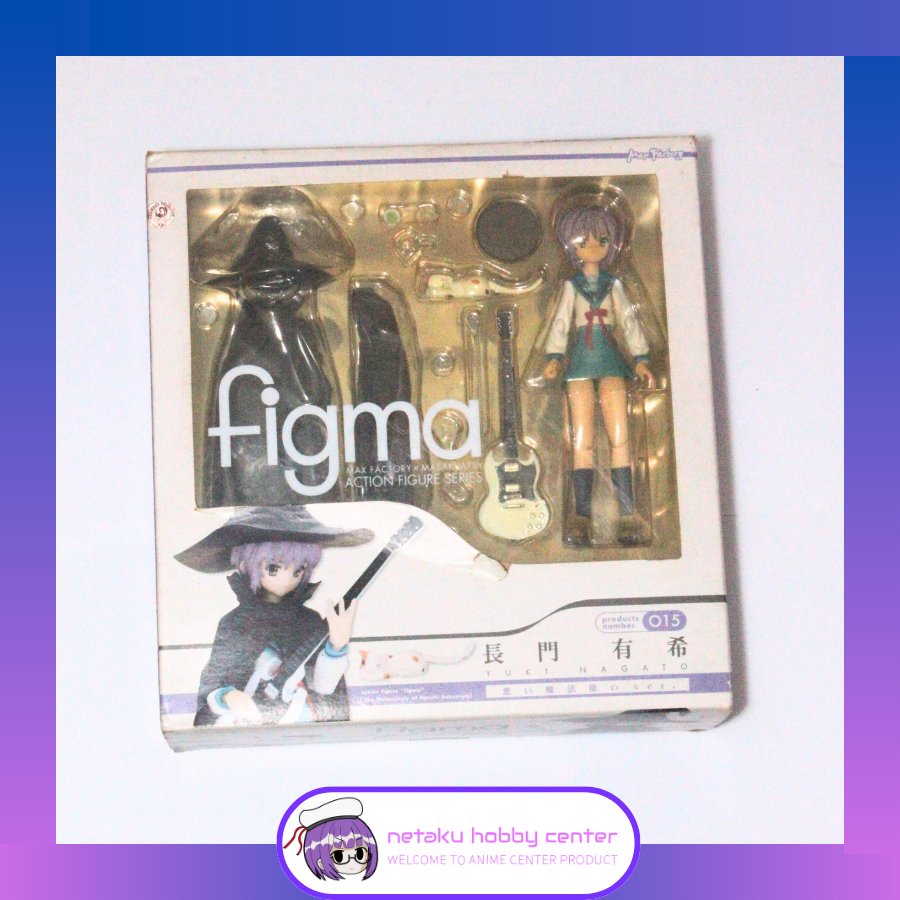 figma Nagato Yuki - Evil Witch Ver - The Melancholy of Haruhi Suzumiya - Max Factory Official BIB [O