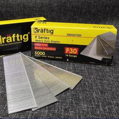 

Isi Paku Tembak Refill Air Nailer Bit Finish Nail 30mm - F30 KRAFTIG (Isi 5000pcs)