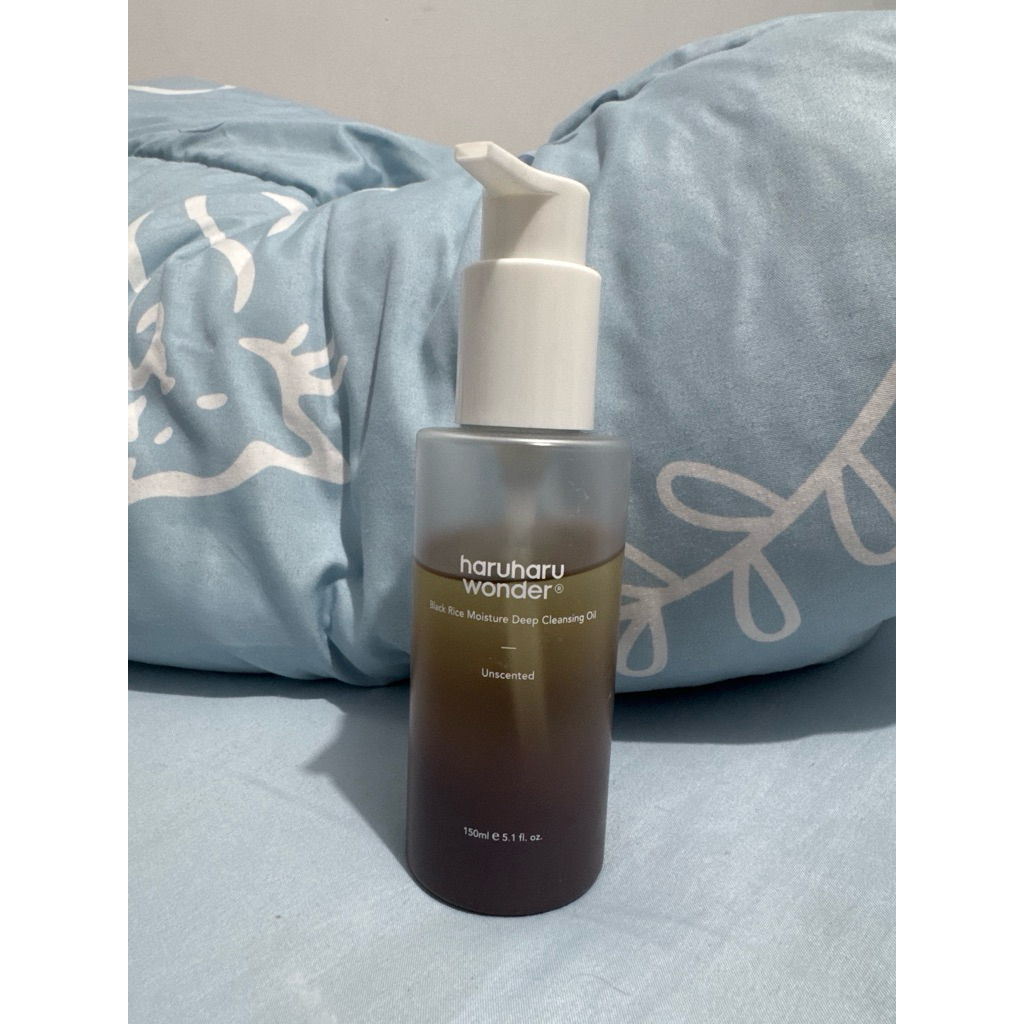 Preloved Haru Haru Wonder Black Rice Moisture Deep Cleansing Oil