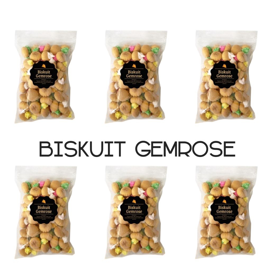 

Cemilan Snack Biskuit Gemrose