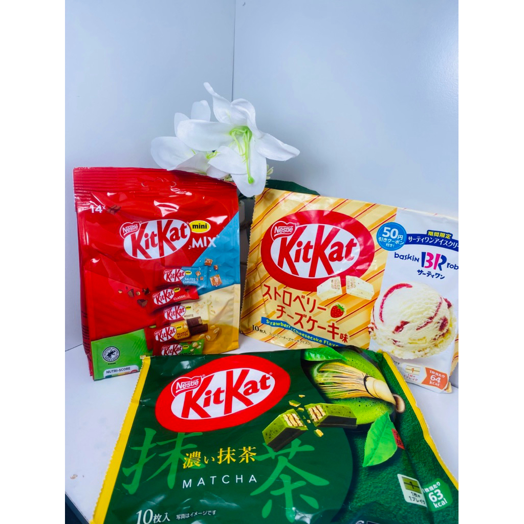 

KITKAT MINI BAR ORI 100% DARI JEPANG SNACK JEPANG