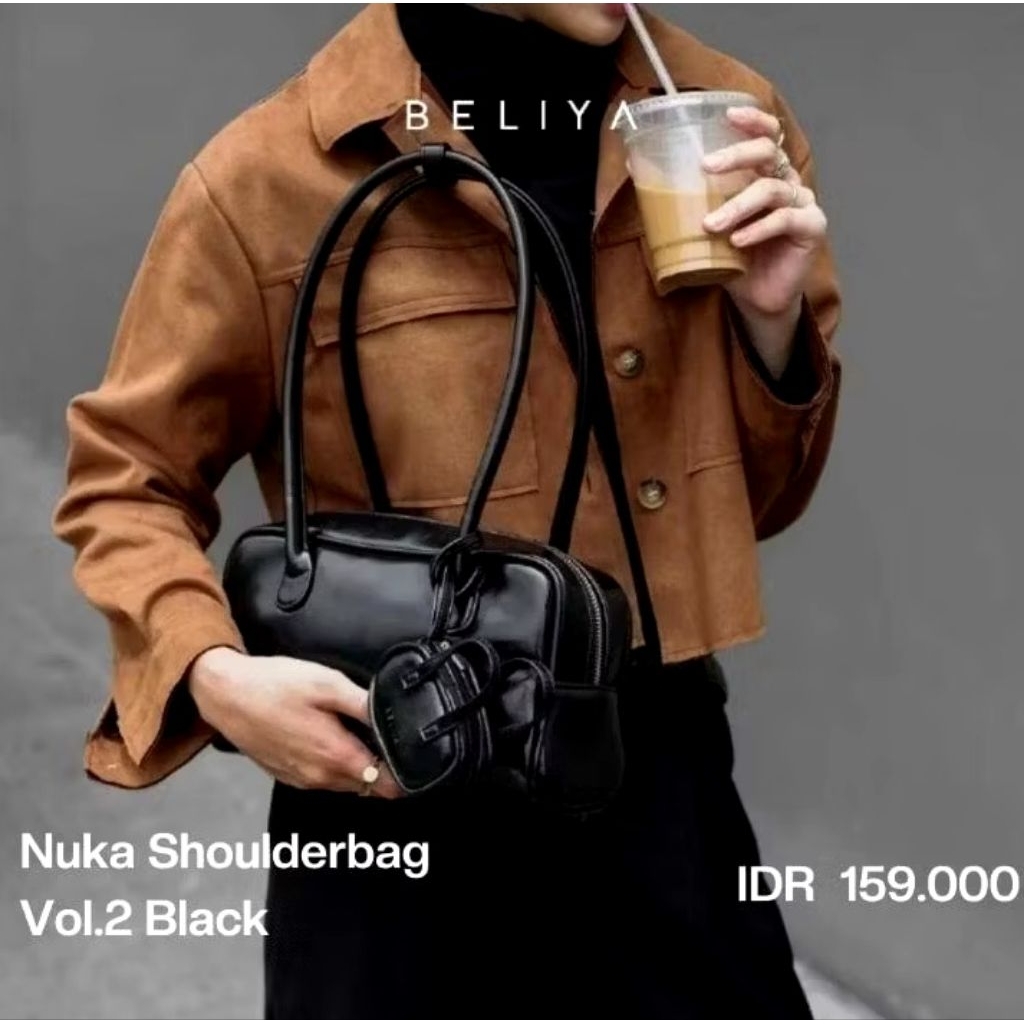 Preloved beliya nuka bag black