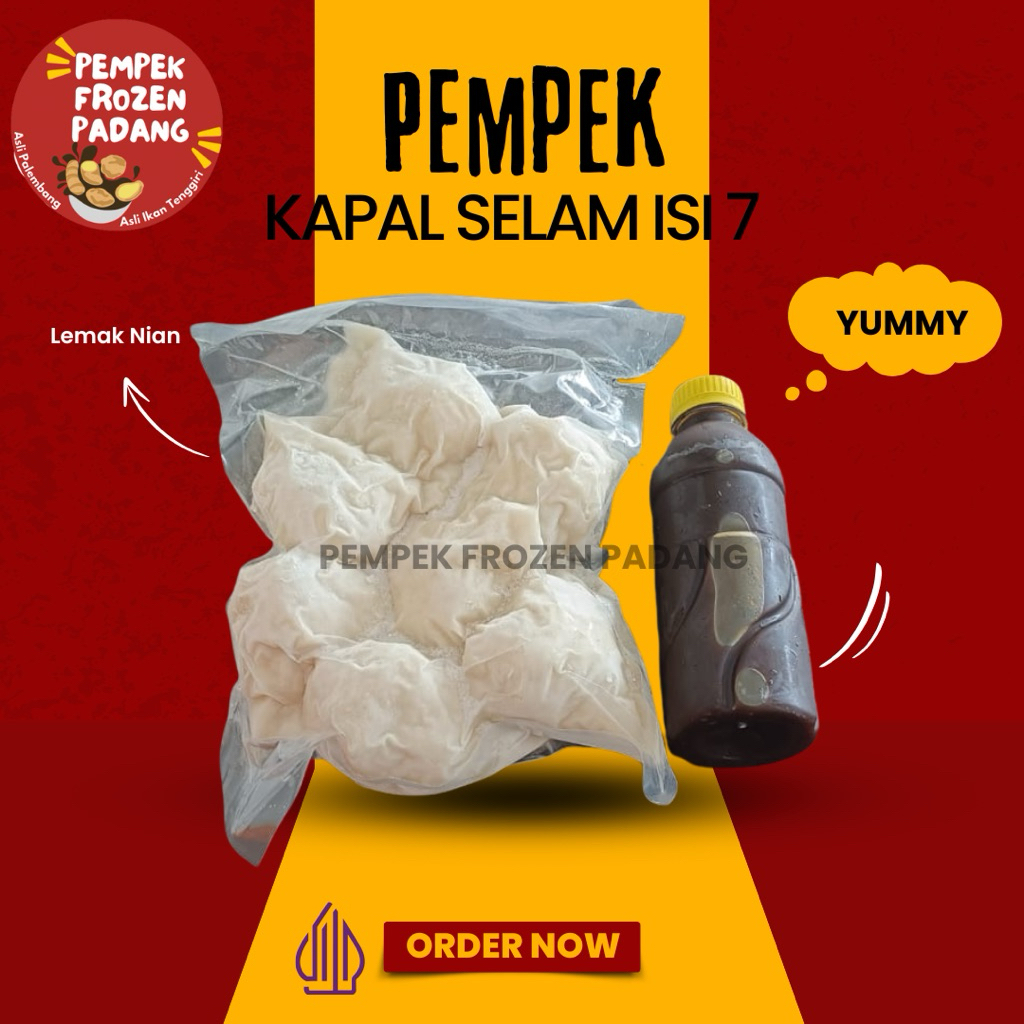 

PEMPEK KAPAL SELAM FROZEN ISI 7