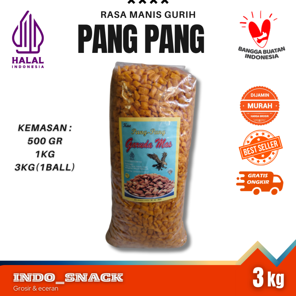 

PANG PANG MANIS GURIH 1ball(3kg) TERMURAH HARGA PABRIK