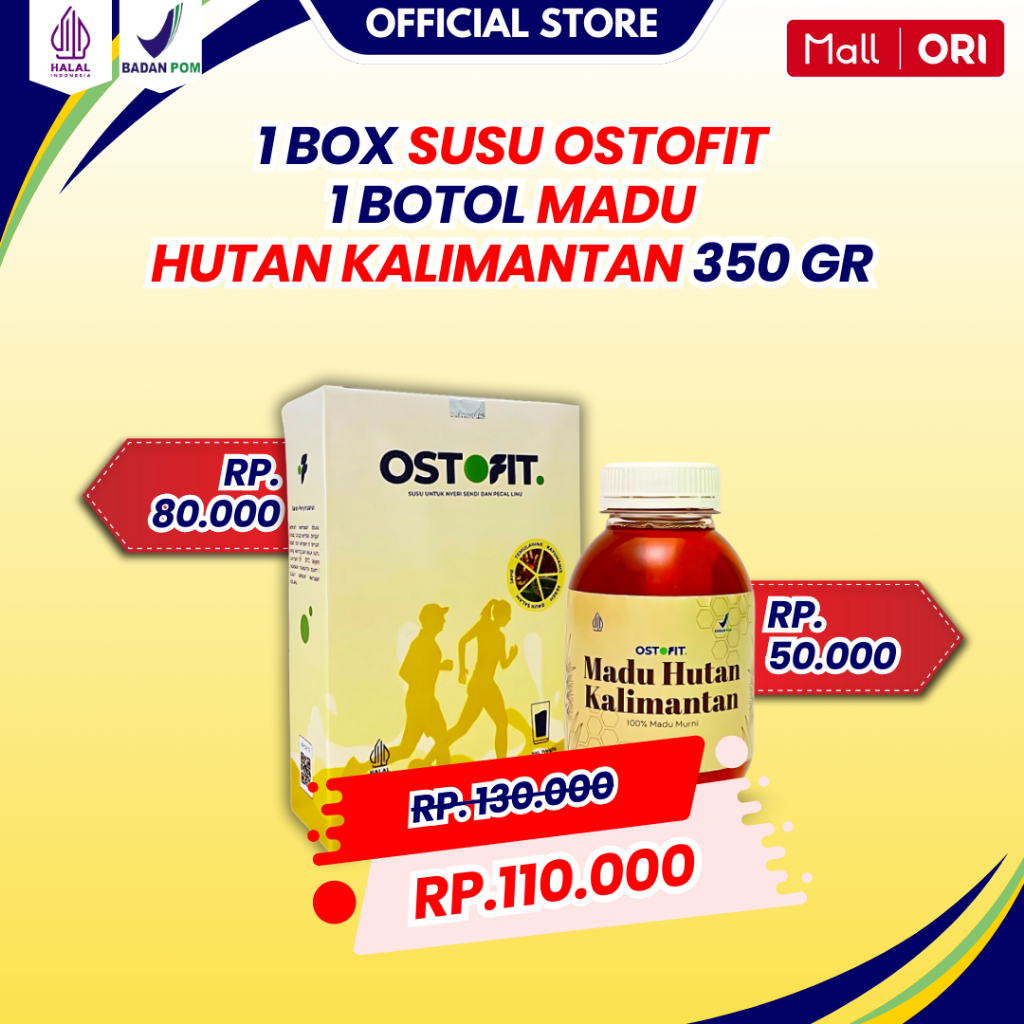 

OSTOFIT Susu Herbal Menyembuhkan Nyeri Sendi dan Asam Urat 200g