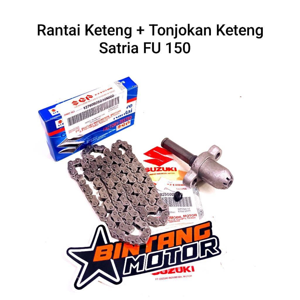 Rantai Keteng + Tonjokan Keteng Satria FU 150