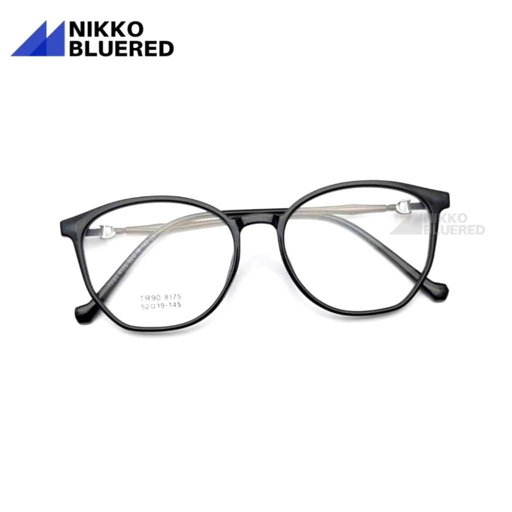 Kacamata Photocromic Blueray 8175 Kacamata Korea Antiradiasi 2 IN 1