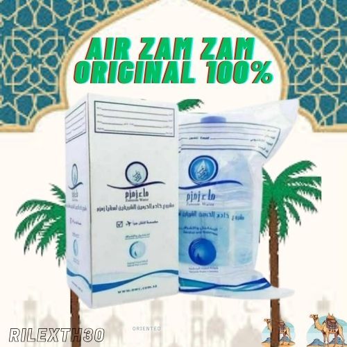 

ZAM ZAM ASLI 100% ORIGINAL ZAM ZAM BARCODE KEMASAN GALON OLEH OLEH HAJI DA UMROH
