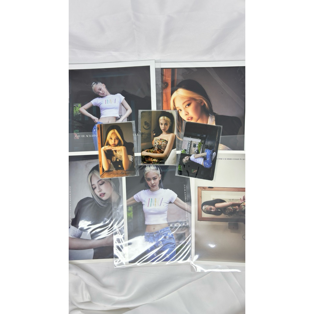 Photocard PC Postcard BLACKPINK Jennie Summer Diary Sumdi 2020 Everland Seoul