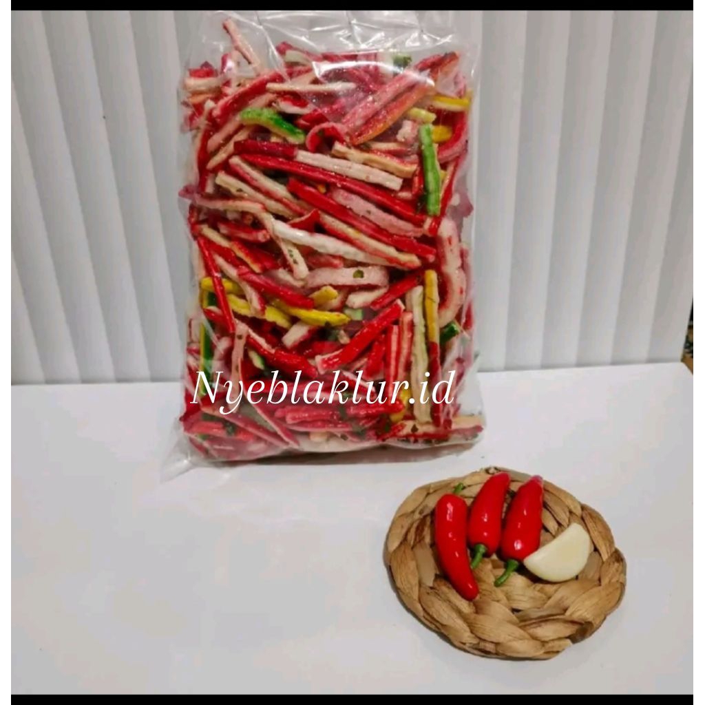 

Seblak kerupuk beton original daun jeruk kemasan 500gr-1kg. Cemilan renyah, cemilan viral, snack kering.