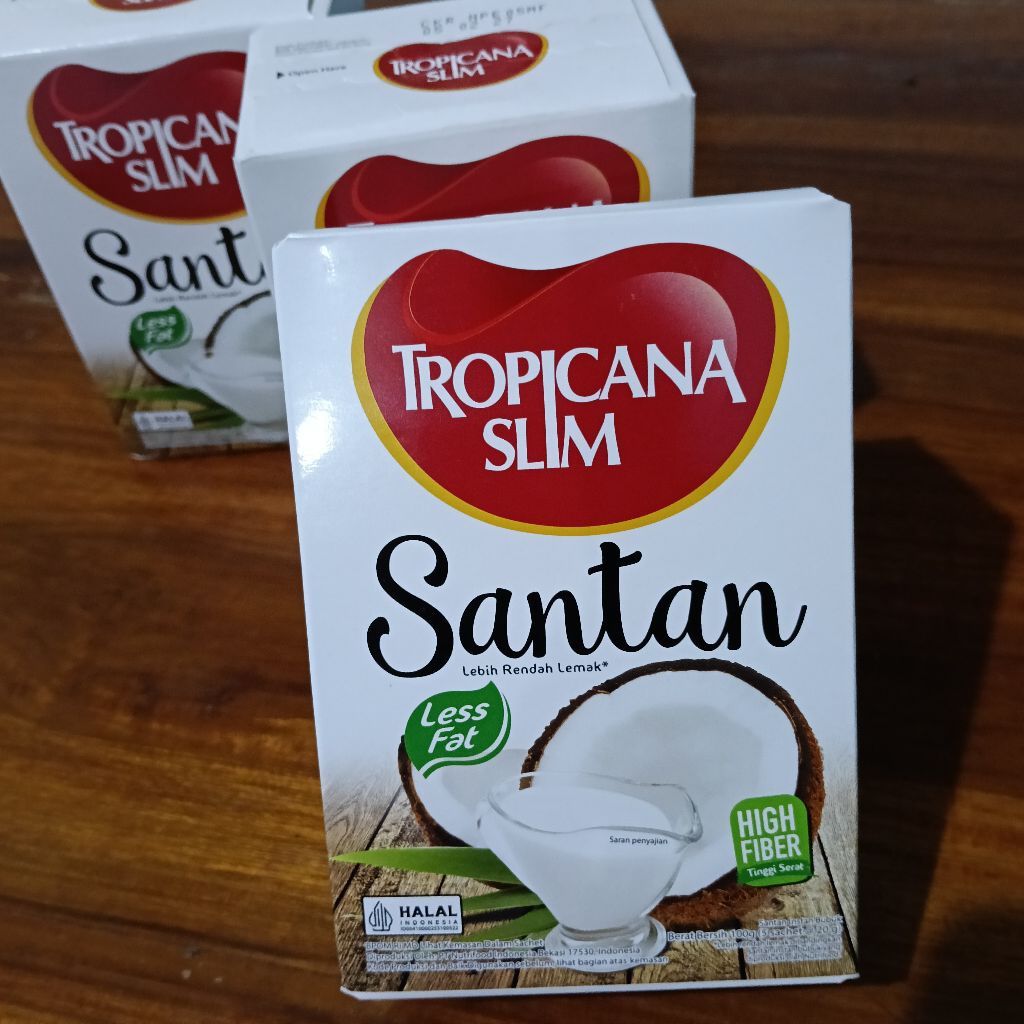 

Santan Tropicana slim Santan instan bubuk Santan kelapa rendah lemak isi 5 shacet @20gram