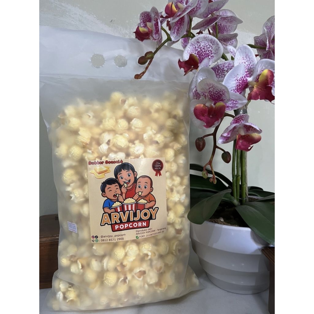 

POPCORN BUTTER SEASALT JUMBO [Asin] - Rasa Otentik & Nikmat Cocok untuk Nonton Bareng Keluarga