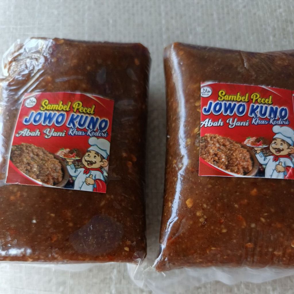 

SAMBEL PECEL JOWO KUNO 500 gram KHAS KEDIRI . 130