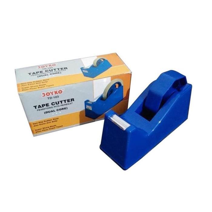 

Joyko Tape Cutter TD - 103 | Pemotong Lakban 1 inch - 1/2 inch