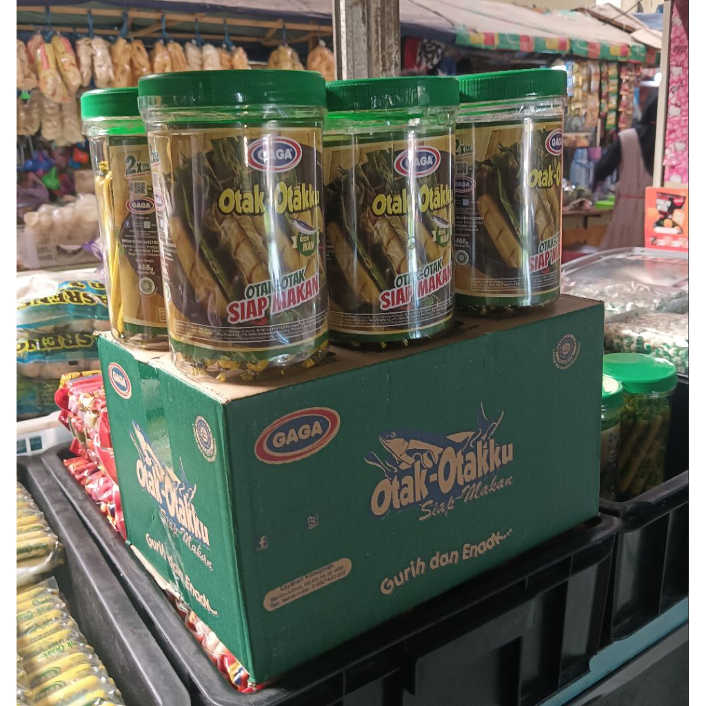 

Gaga Otak Otak Siap Makan Rasa Ikan 468grm Zabir Frozen Food