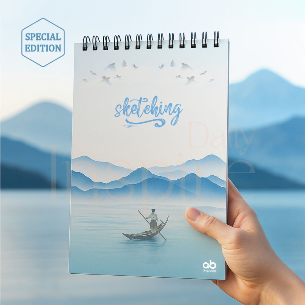 

Sketchbook sketching Wired Jilid Ring Spiral Buku Gambar Tebal Ukuran A4/a5/a6