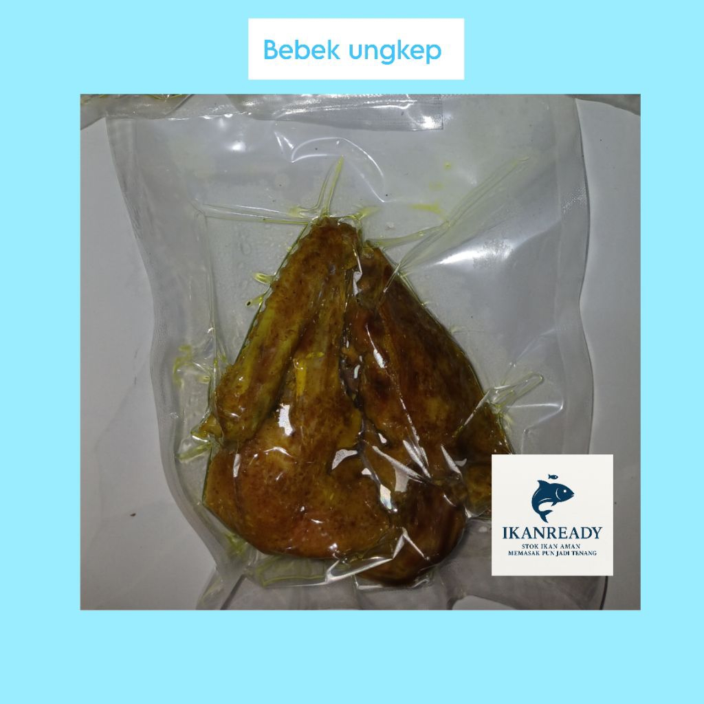 

Bebek Ungkep Bumbu Kuning Frozen Vakum – Siap Goreng Praktis