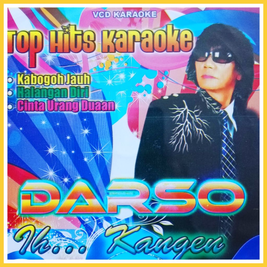 KASET VCD 14 LAGU SUNDA ALBUM DARSO PILIHAN TERPOPULER.