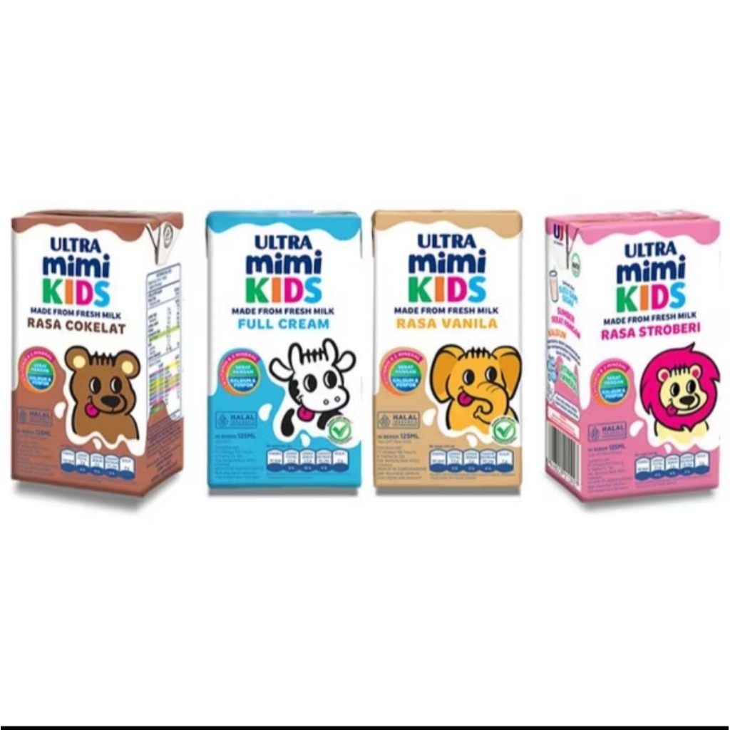 

Susu UHT Ultra Mimi Kids 125ml 1 dus isi 40