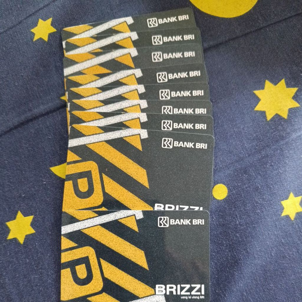 e-money Brizzi keluaran Bank BRI asli
