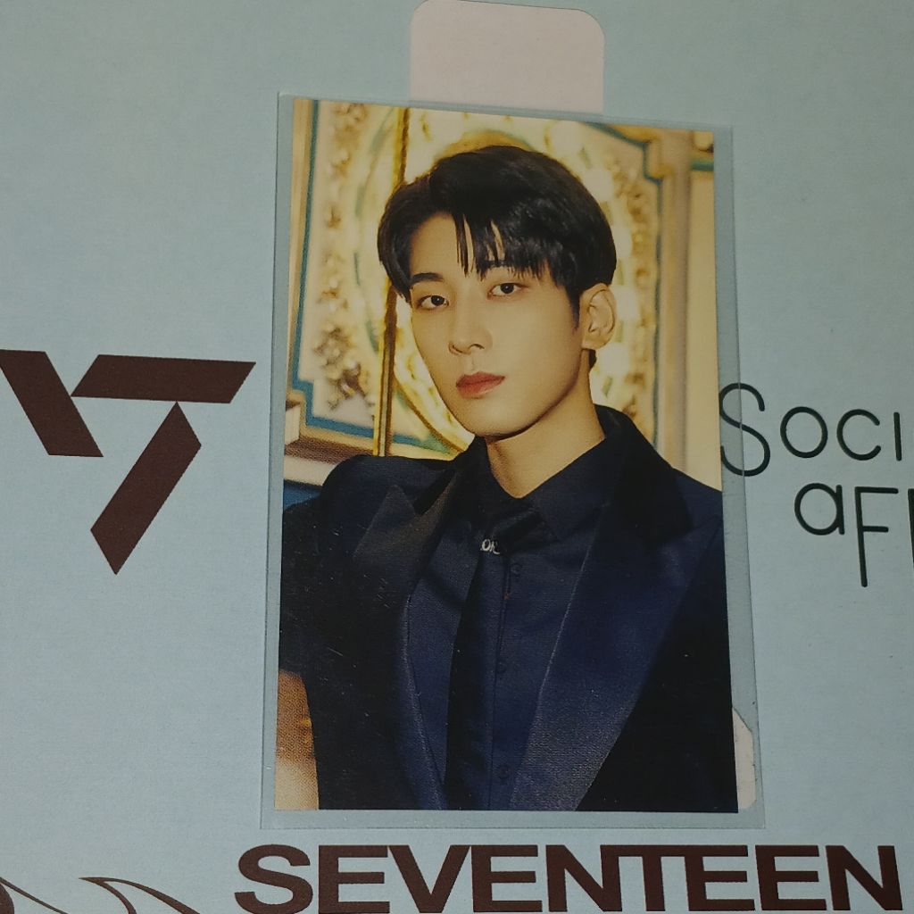 (READY STOCK) WONWOO PRESIDEN/WONWOO TFMA/PHOTOCARD OFFICIAL/WONWOO SEVENTEEN