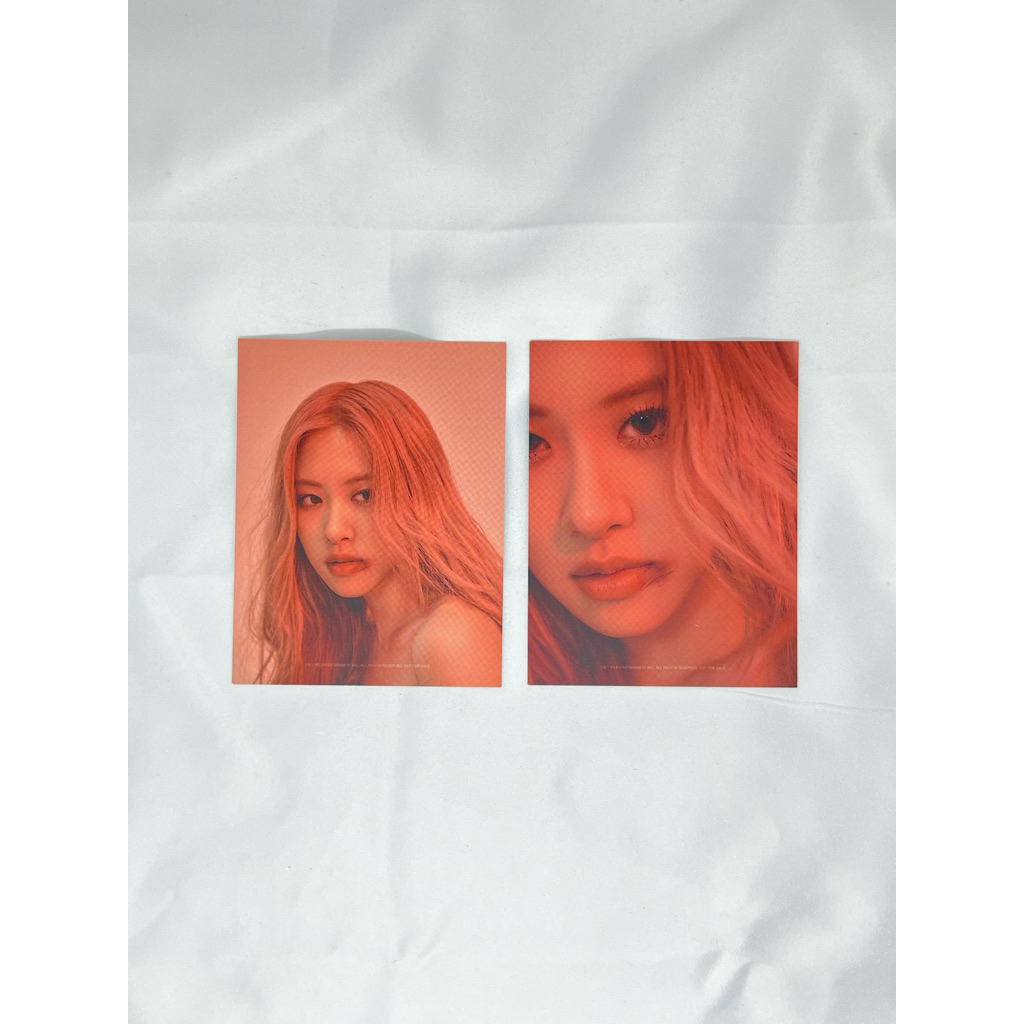Photocard PC BLACKPINK Jennie Lisa Rose Kill This Love Set Official