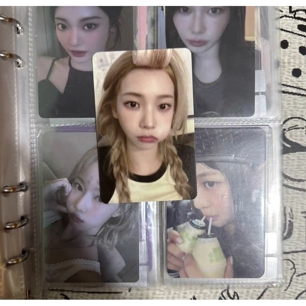 photocard aespa spicy barnes karina