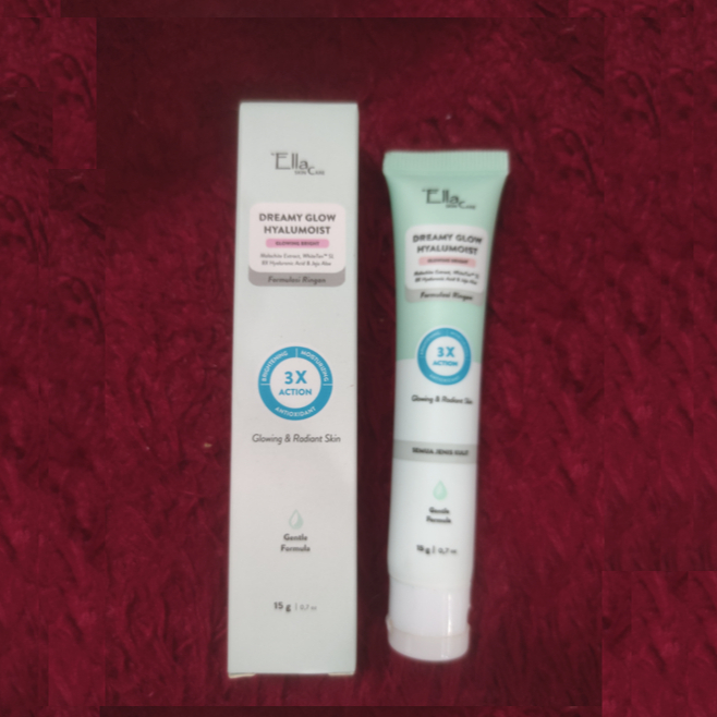 Ella Skincare Dreamy Glow HyaluMoist Glowing Bright Gentle Formula Moisturizer Preloved