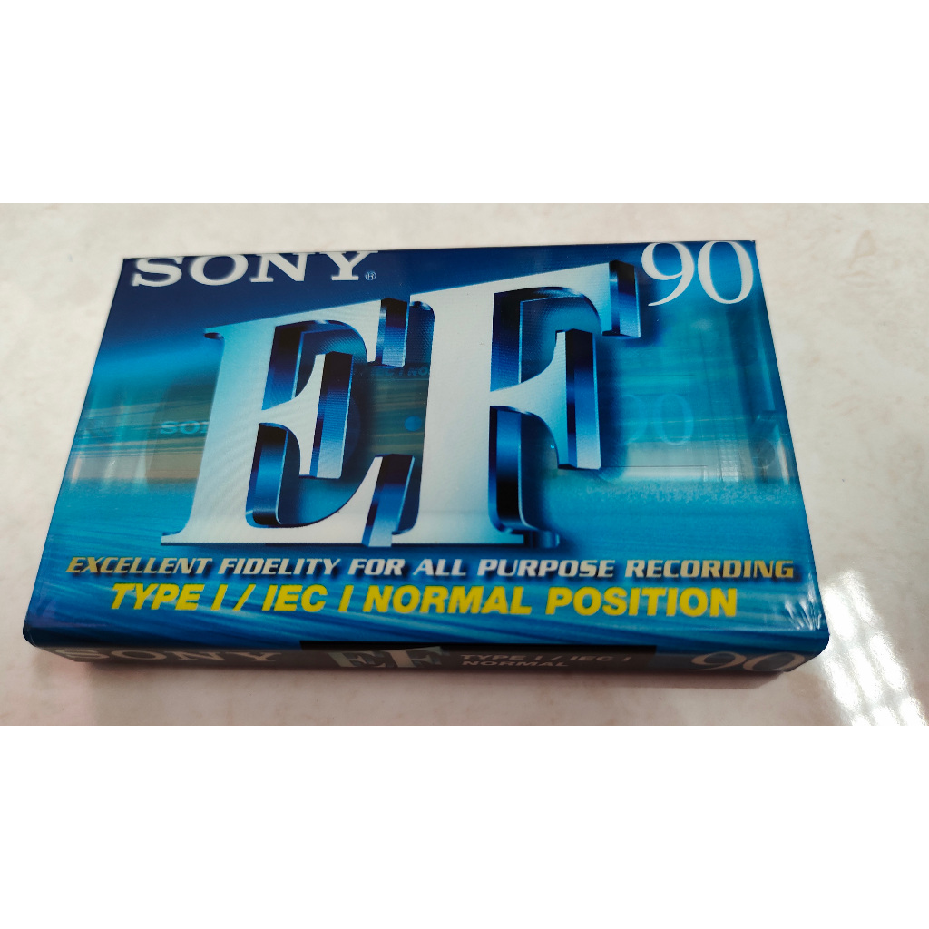 Sony EF90 Blank Audio Cassette Recorder Type I