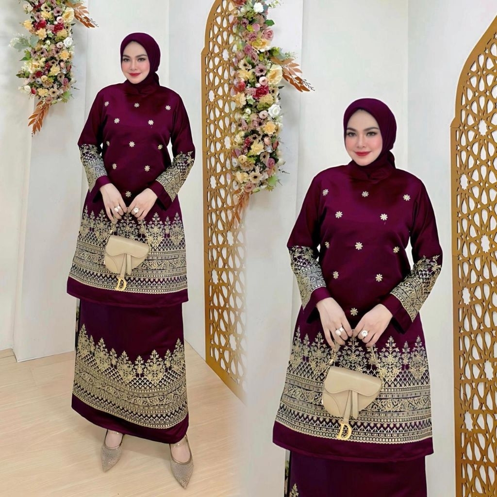 SET BAJU KURUNG BIRDIL / SET BAJU MELAYU / COCOK BUAT ACARA PESTA/ KONDANGAN