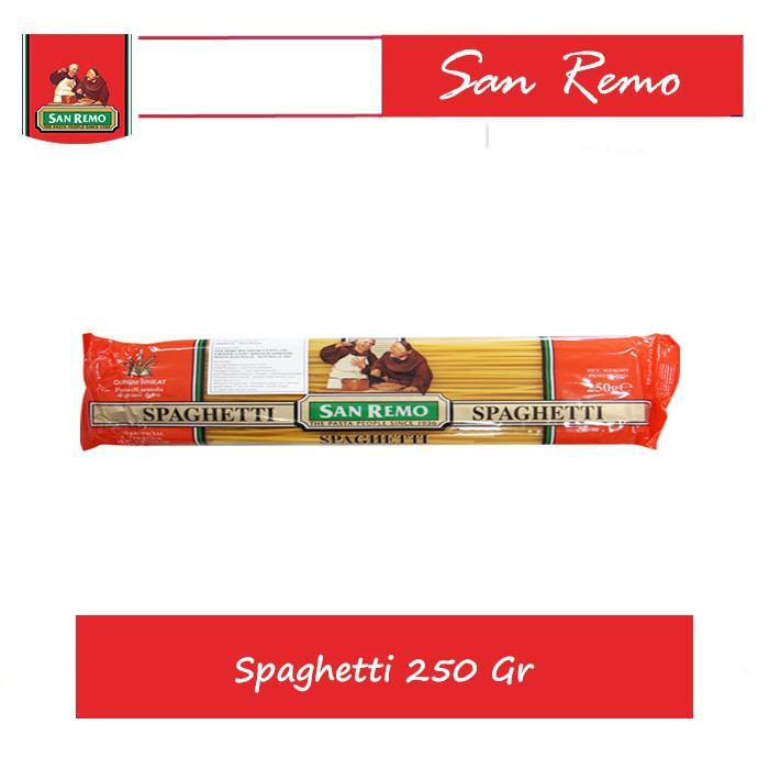 

San Remo Spaghetti Pasta 500 gram - Original Durum Wheat