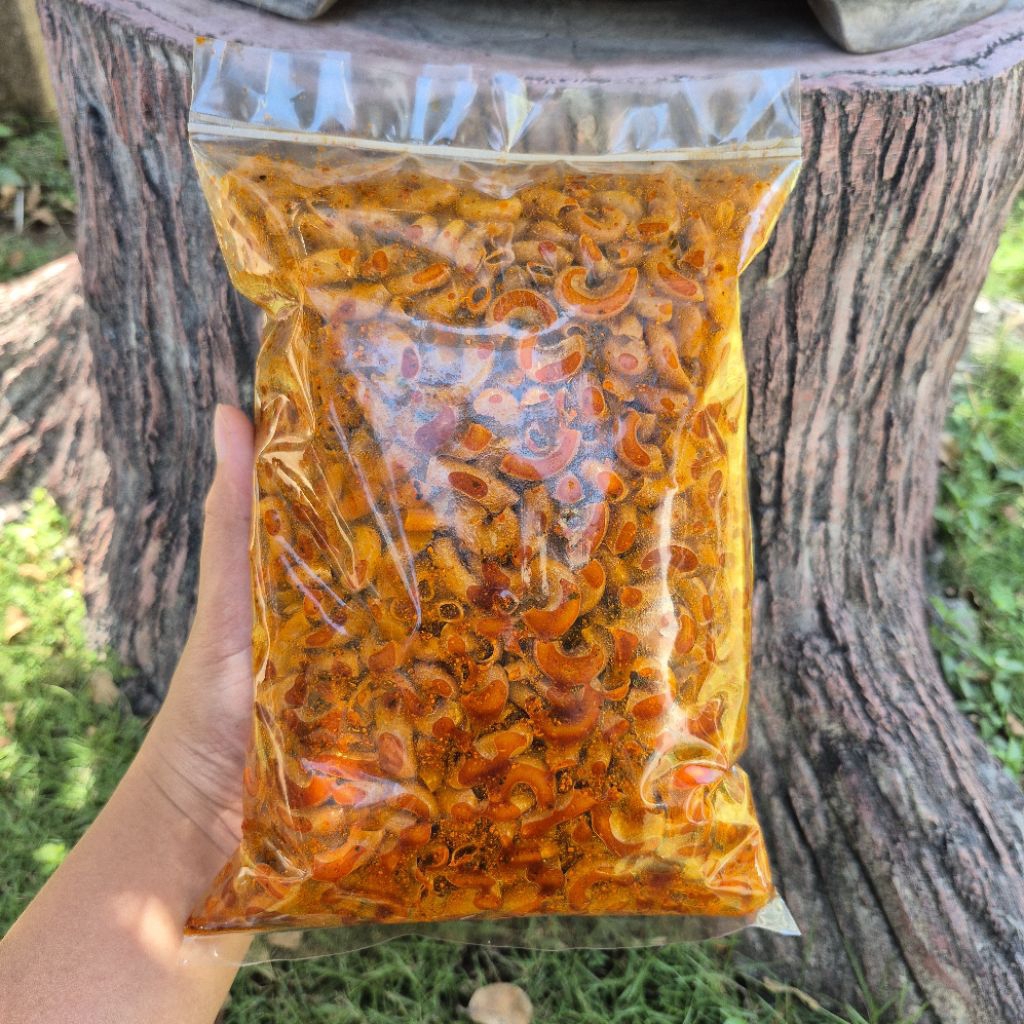 

Makaroni Cikruh Pedas daun jeruk full bumbu 1/2 kg