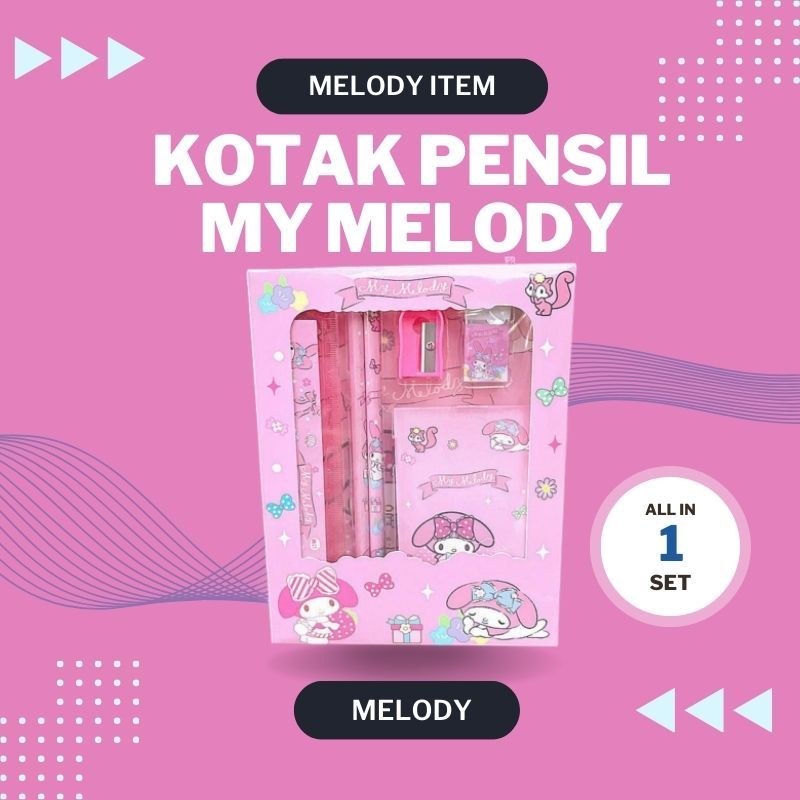 

Perlengkapan Sekolah Belajar Model Sanrio My Melody Lengkap Murah Satuan Bisa COD