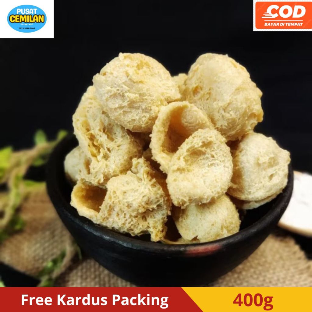 

Snack Kiloan | Keripik Tahu Walik | Kripik Tahu Bulat Kering | Cekrikan Tahu | Tahu Pong | Kulit Tahu | Makanan ringan | Murah Enak Original Krispi Crispy | Camilan Cemilan Keripik Tahu Walik | Kripik Tahu Walik premium original | Renyah Isi 400 gram.