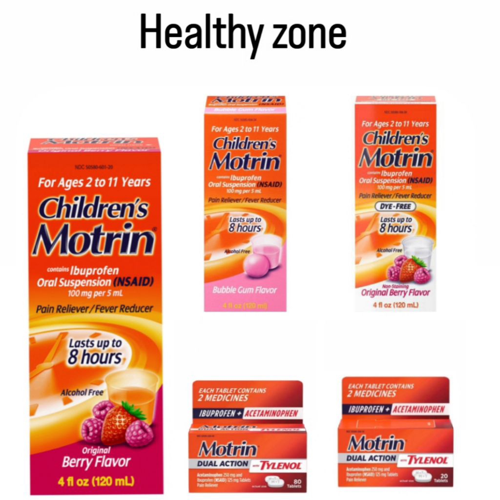 children's motrin pain relief & fever reducer, mengatasi nyeri, seperti sakit kepala, sakit gigi ,ny