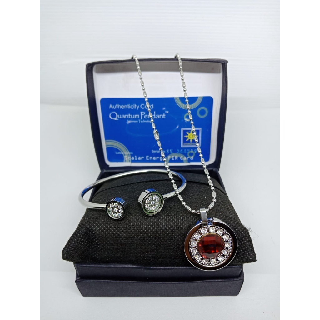 Kalung Terapi Kesehatan Quantum Pendant Bersertifikat Asli - Kalung Kesehatan Quantum Pendant