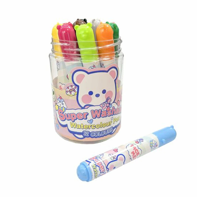 

M&G Food Grade Watercolour Pen ACP901GR – Spidol Warna Karakter Beruang