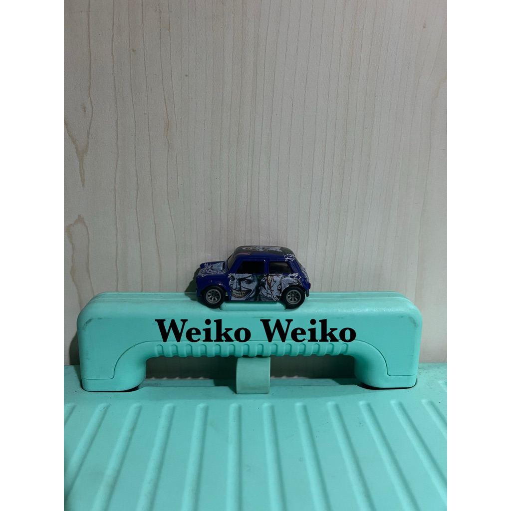 hotwheels loose ban karet morris mini joker custom