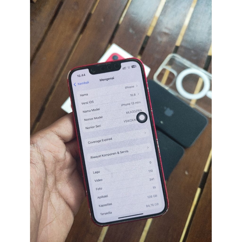 Iphone 13 mini 128 gb beacukai