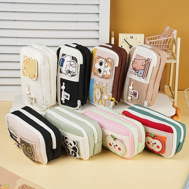 

TEMPAT PENSIL KOREA MULTI SEKAT MOTIF LUCU CUTE / KOTAK PENSIL PENSIL CASE PATCH CUTE LUCU KUCING