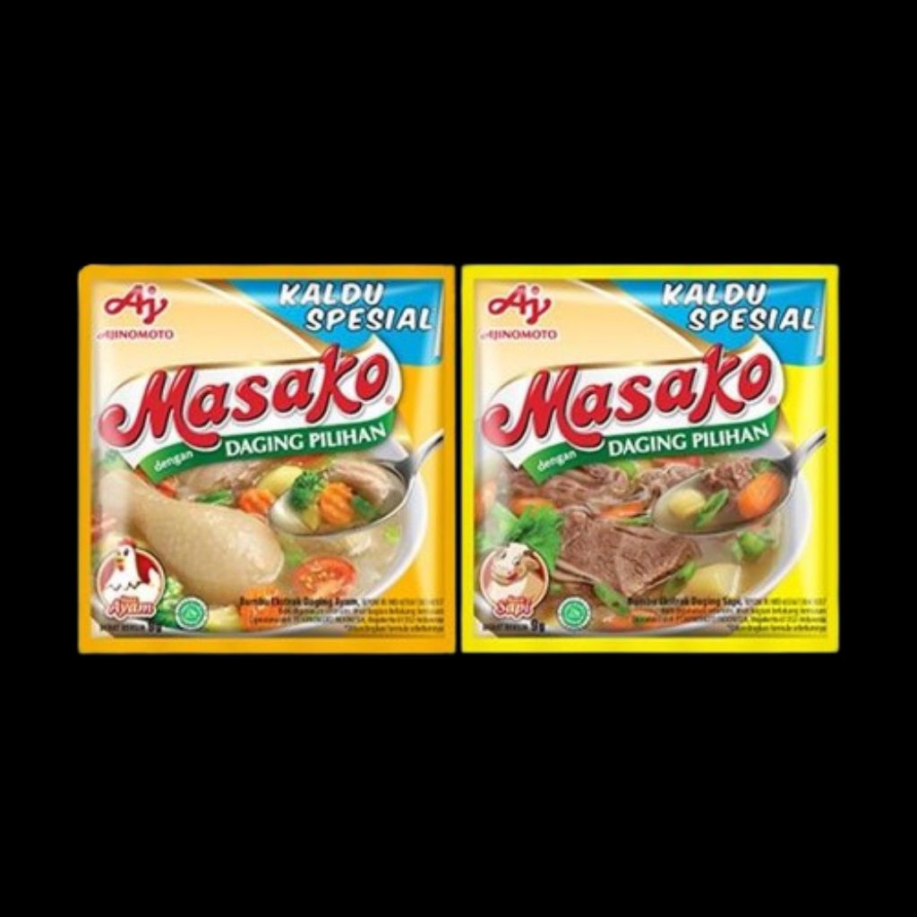 

Masako Ayam & Masako Sapi Bumbu Kaldu Masakan Instan Lezat